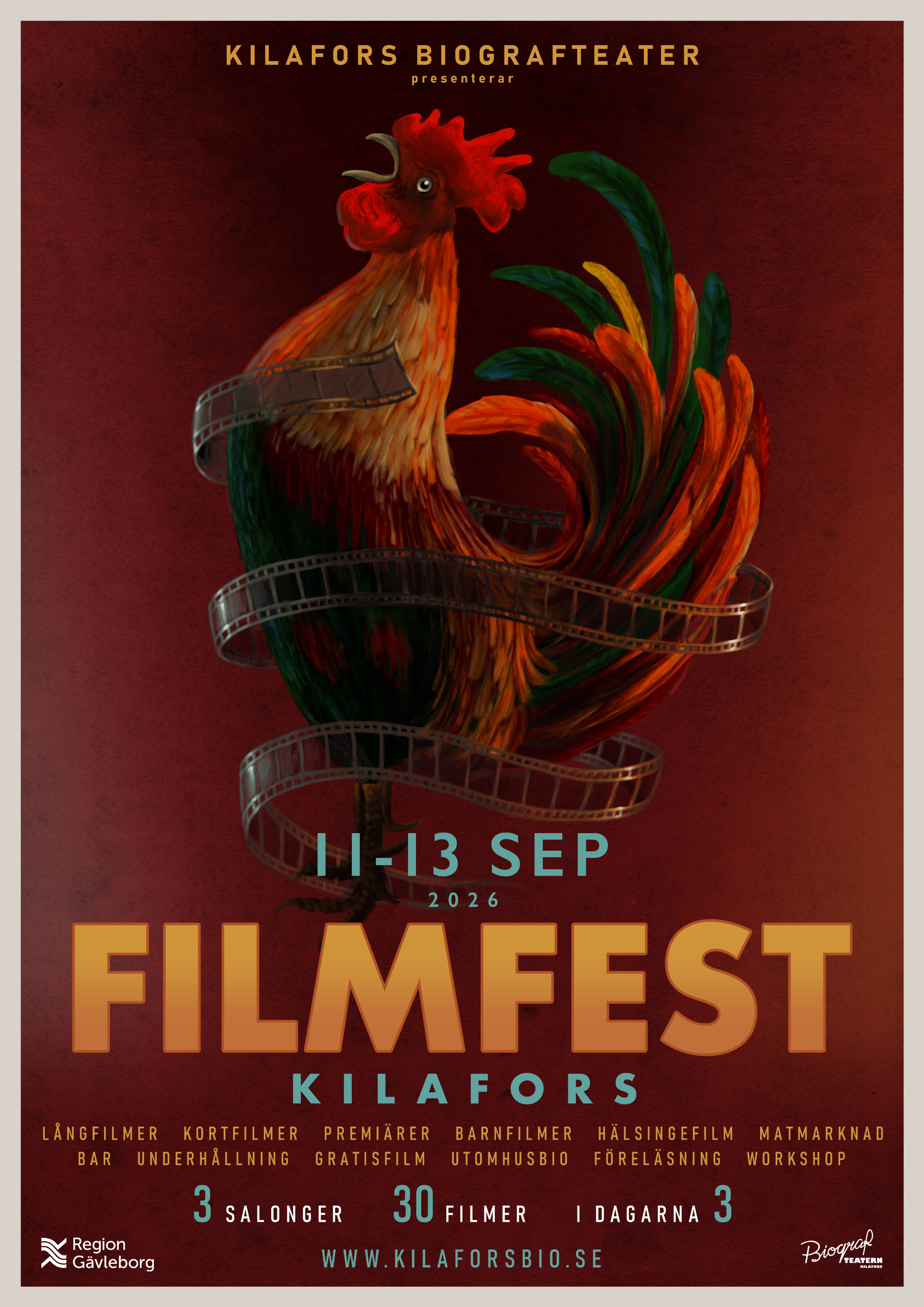 Affisch: Filmfest Kilafors 2026